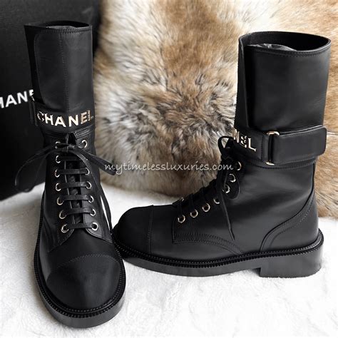 chanel boots online shop|chanel combat boot.